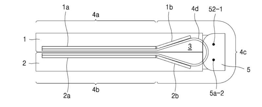 삼성 갤럭시 Z 플립 폴드 물방울 타입 힌지 특허